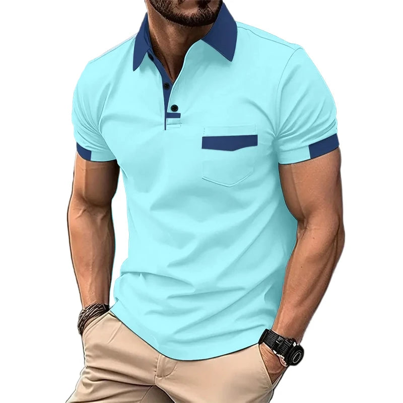 Short Sleeve Pocket Polo
