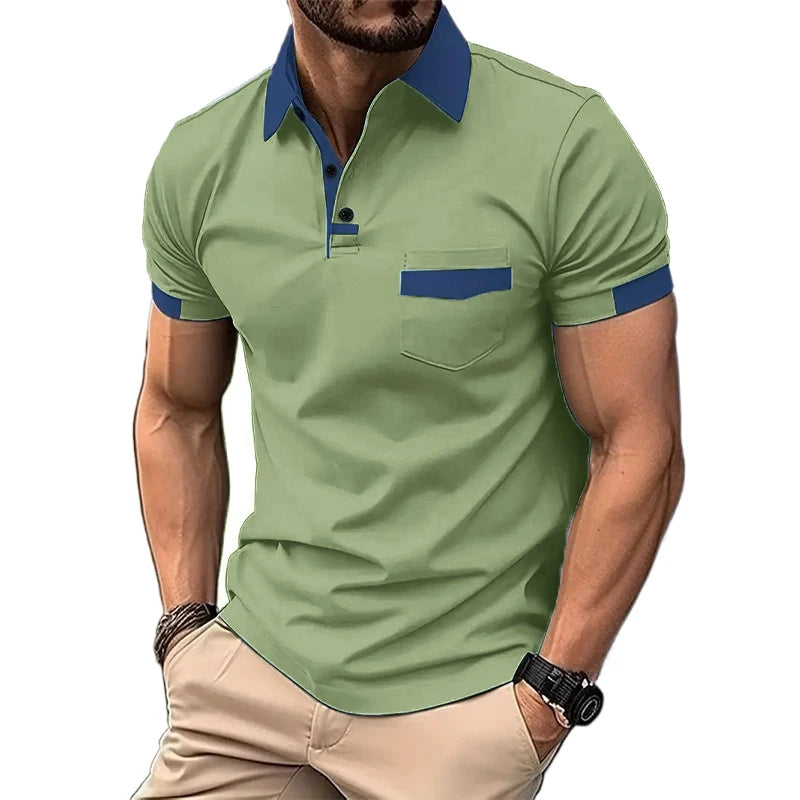 Short Sleeve Pocket Polo