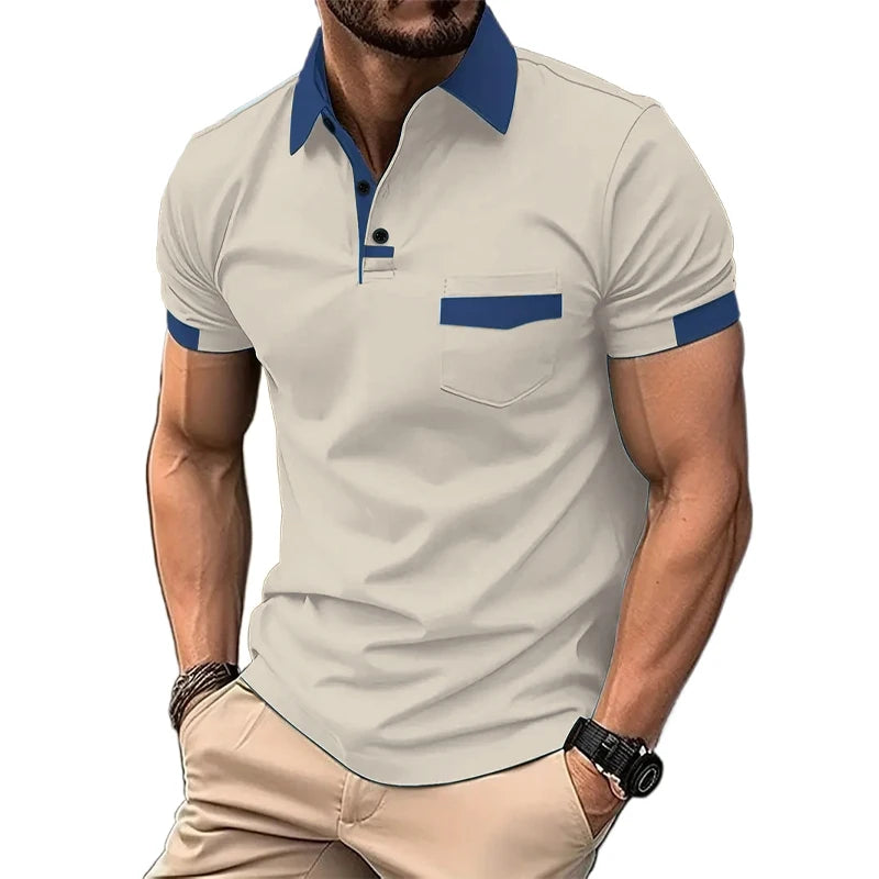 Short Sleeve Pocket Polo