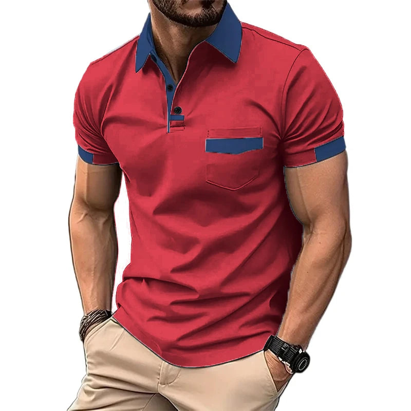 Short Sleeve Pocket Polo