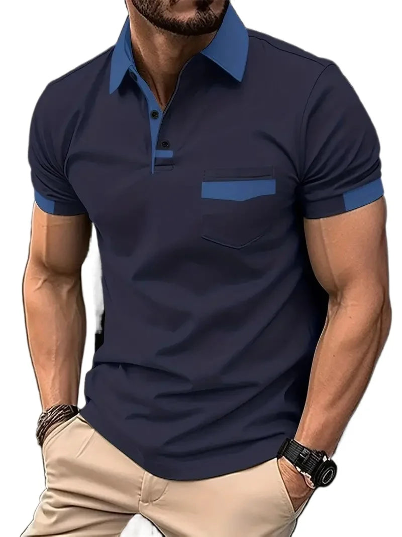 Short Sleeve Pocket Polo