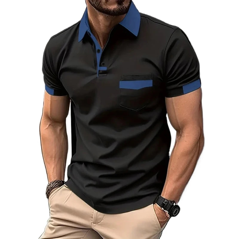 Short Sleeve Pocket Polo